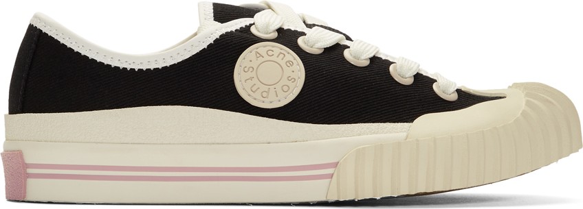 Acne Studios Black Blå Konst Brady Sneakers