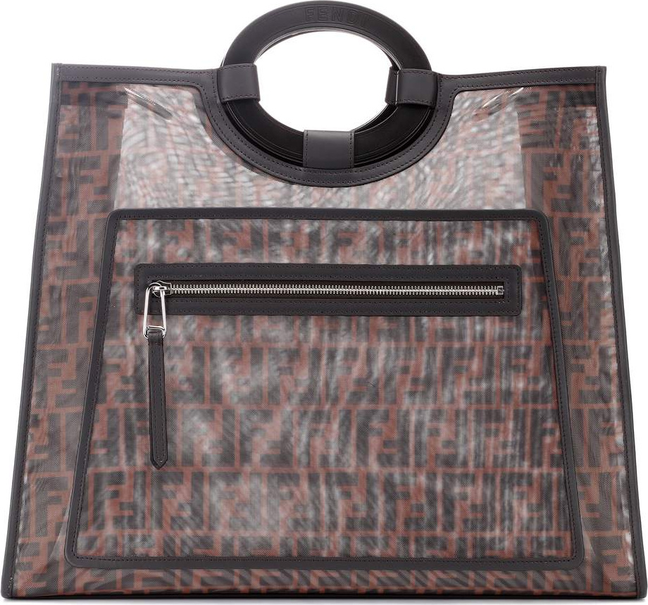 Fendi Runaway leather tote