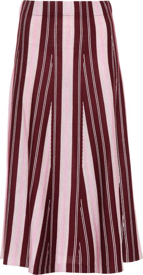 Gabriela Hearst Cashmere and silk skirt