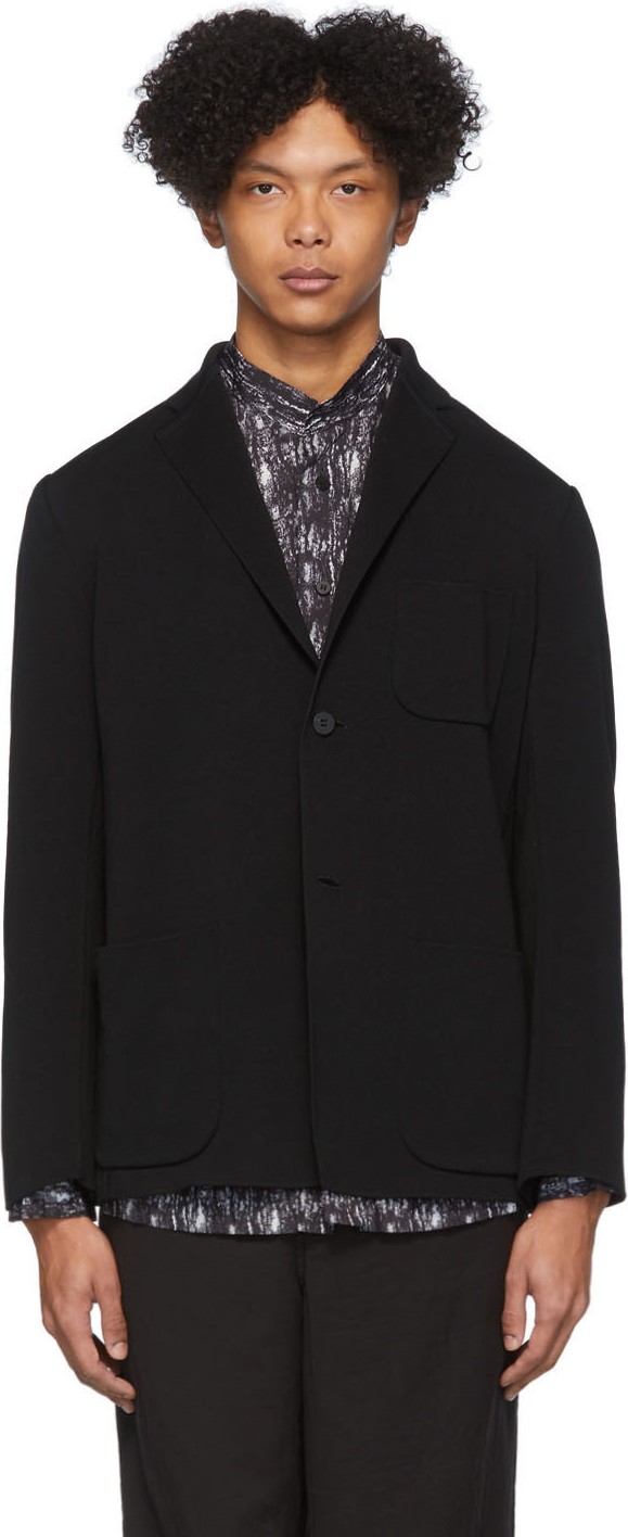 Issey Miyake Men Black Milan Blazer