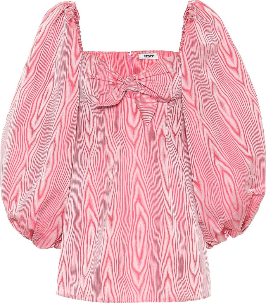 Attico Moire minidress