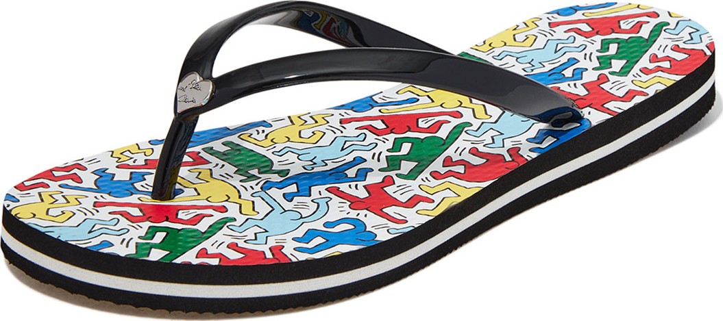 Alice + Olivia Keith Haring x Alice +Olivia  Dancing Man Sandals
