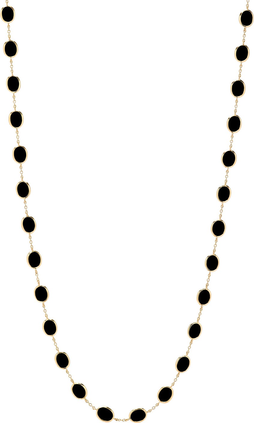 IPPOLITA Polished Rock Candy 18k Necklace in Onyx