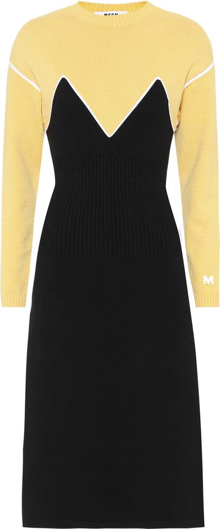 MSGM Knit midi dress