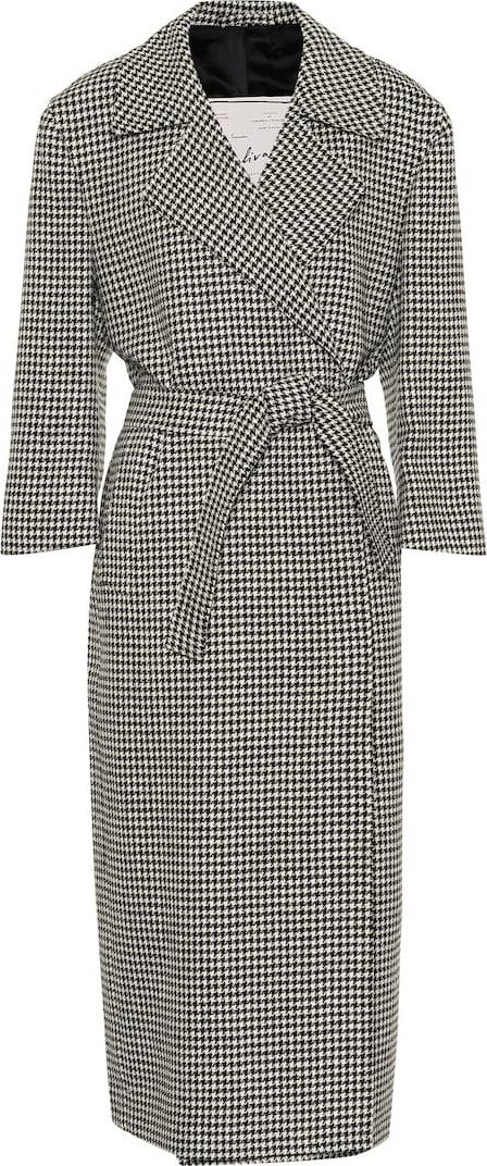Giuliva Heritage Collection The Linda houndstooth wool coat