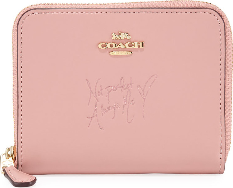 COACH x Selena Gomez Quote Wallet