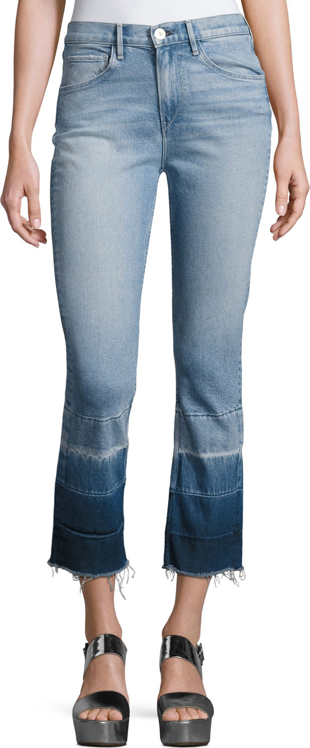 3X1 W4 Shelter Super High-Rise Straight-Leg Jeans, Spectrum