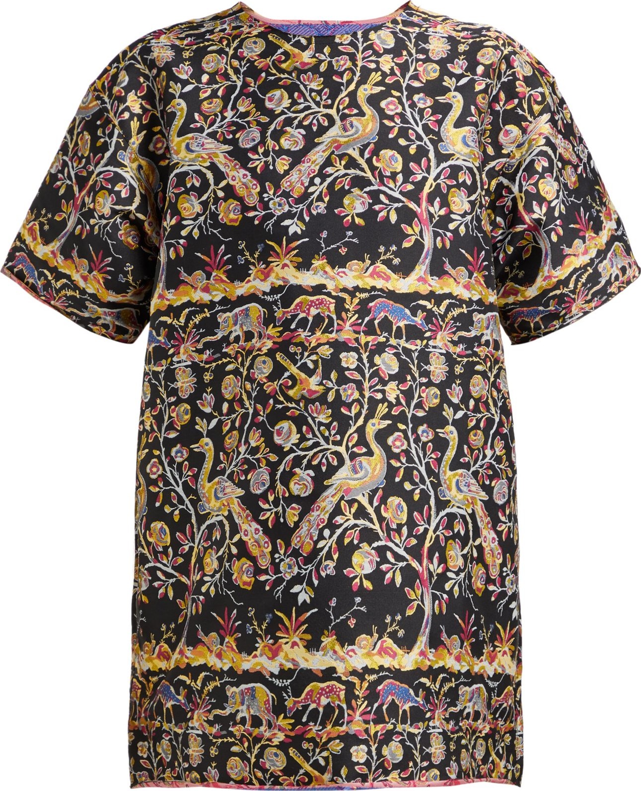 Marques'Almeida Animal-brocade T-shirt dress