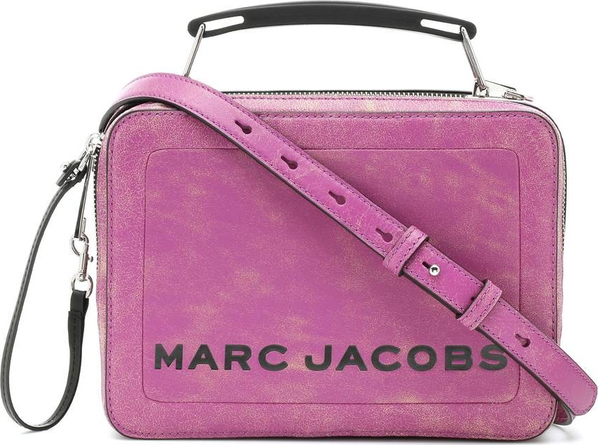 MARC JACOBS The Box leather shoulder bag