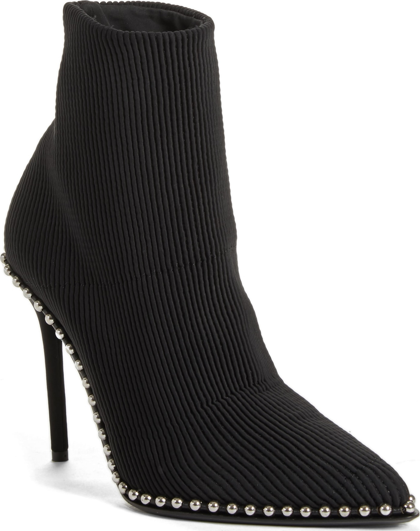 Alexander Wang Eri Studded Sock Bootie
