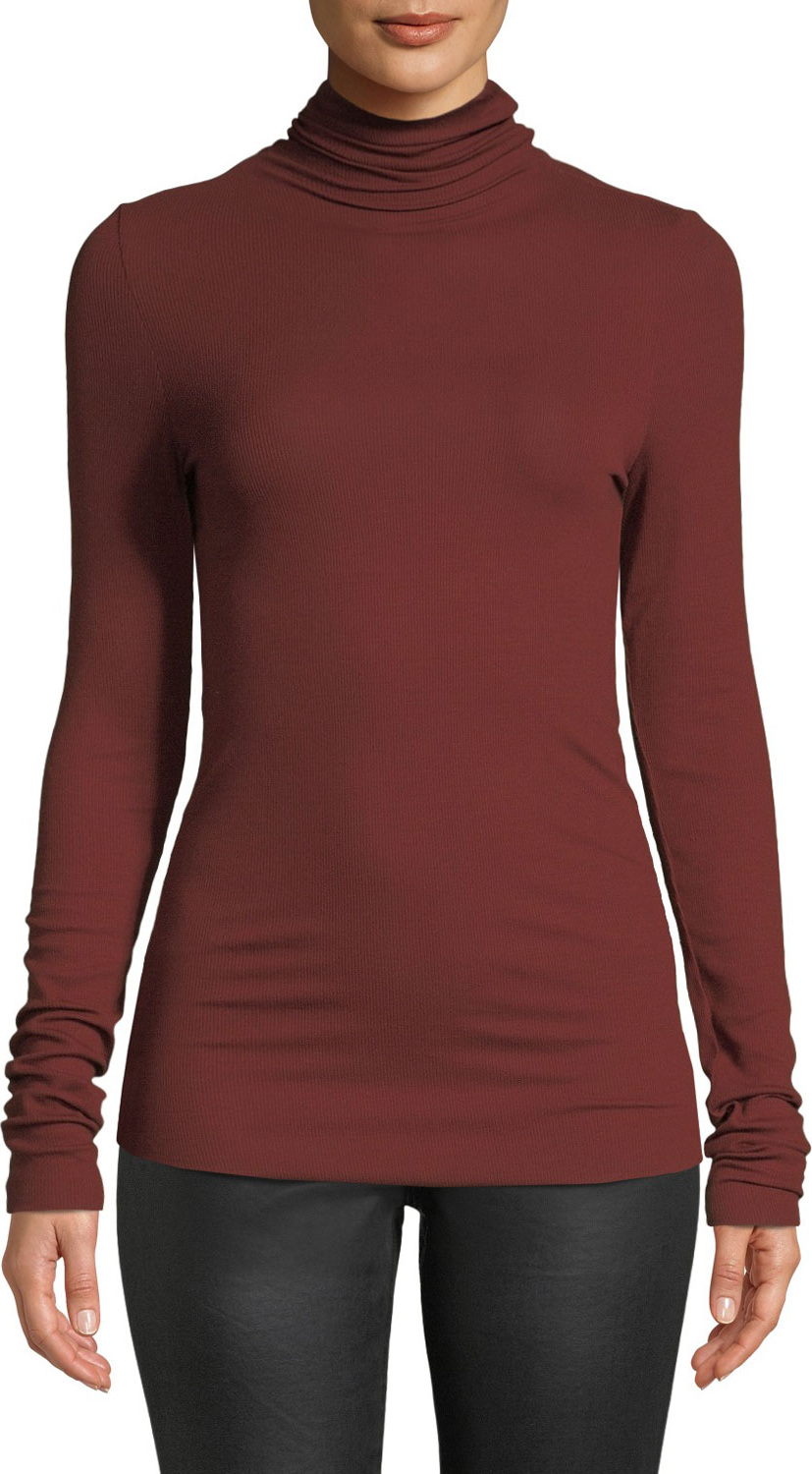 AG Jeans Chels Ribbed Turtleneck Sweater