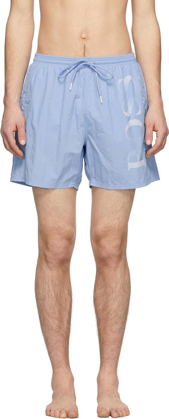 BOSS Hugo Boss Blue Octopus Swim Shorts