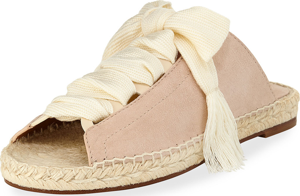 Chloe Harper Lace-Up Espadrille Slide