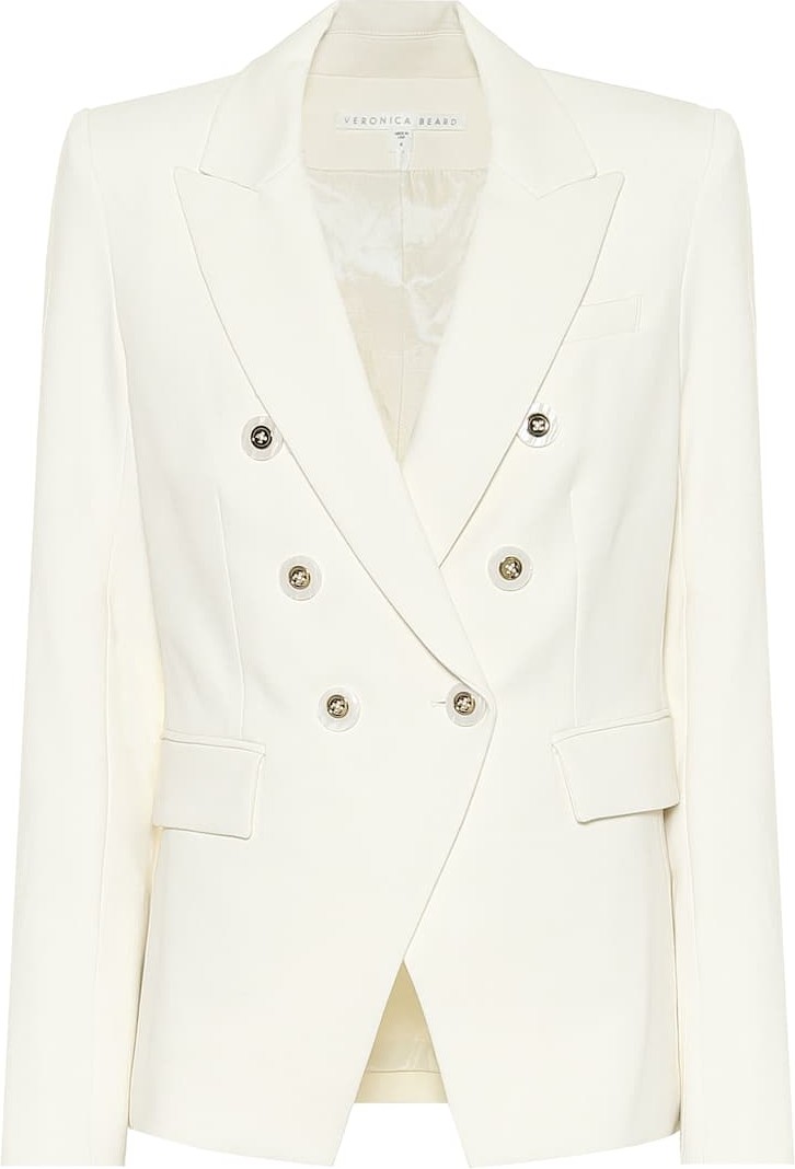 Veronica Beard Miller Dickey stretch-twill blazer