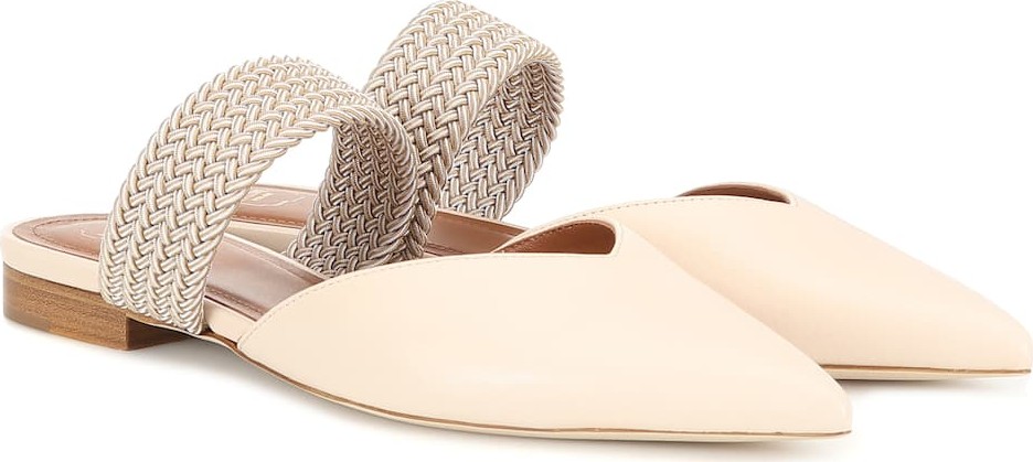 Malone Souliers Maisie leather slippers