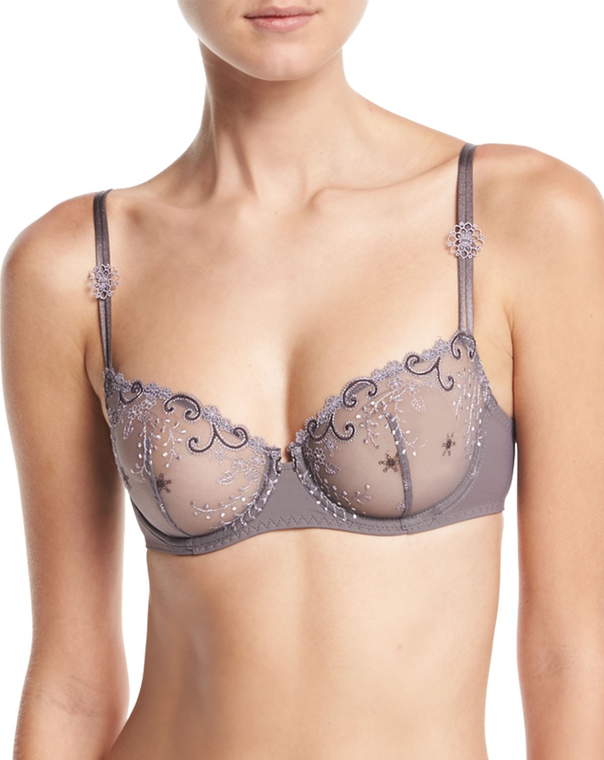 Simone Perele Delice Embroidered Demi Bra
