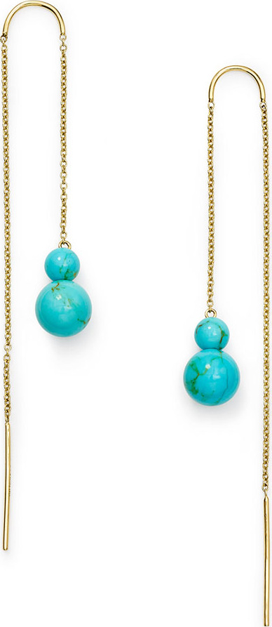 IPPOLITA 18k Nova Two-Stone Drop Thread Earrings