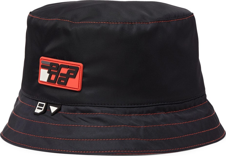 Prada Logo-Appliquéd Nylon Bucket Hat