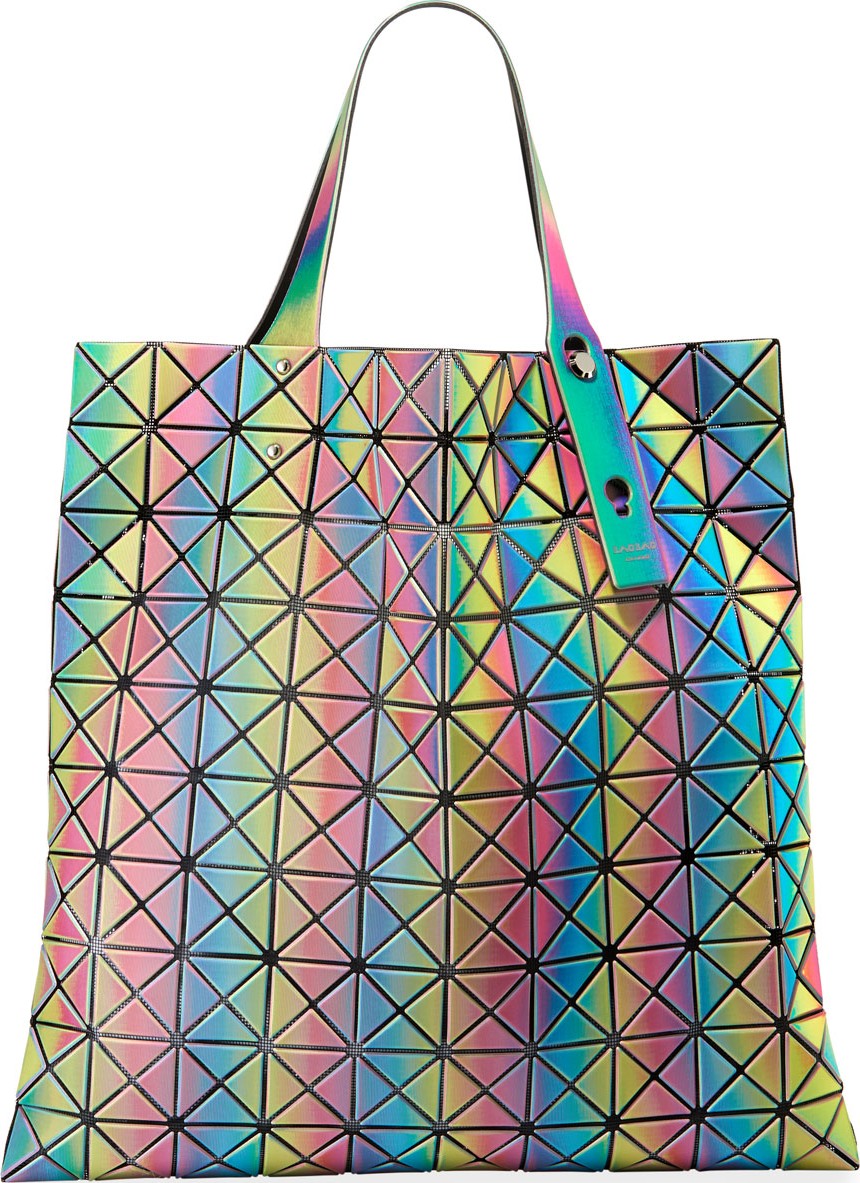 Bao Bao Issey Miyake Rainbow Iridescent Tote Bag