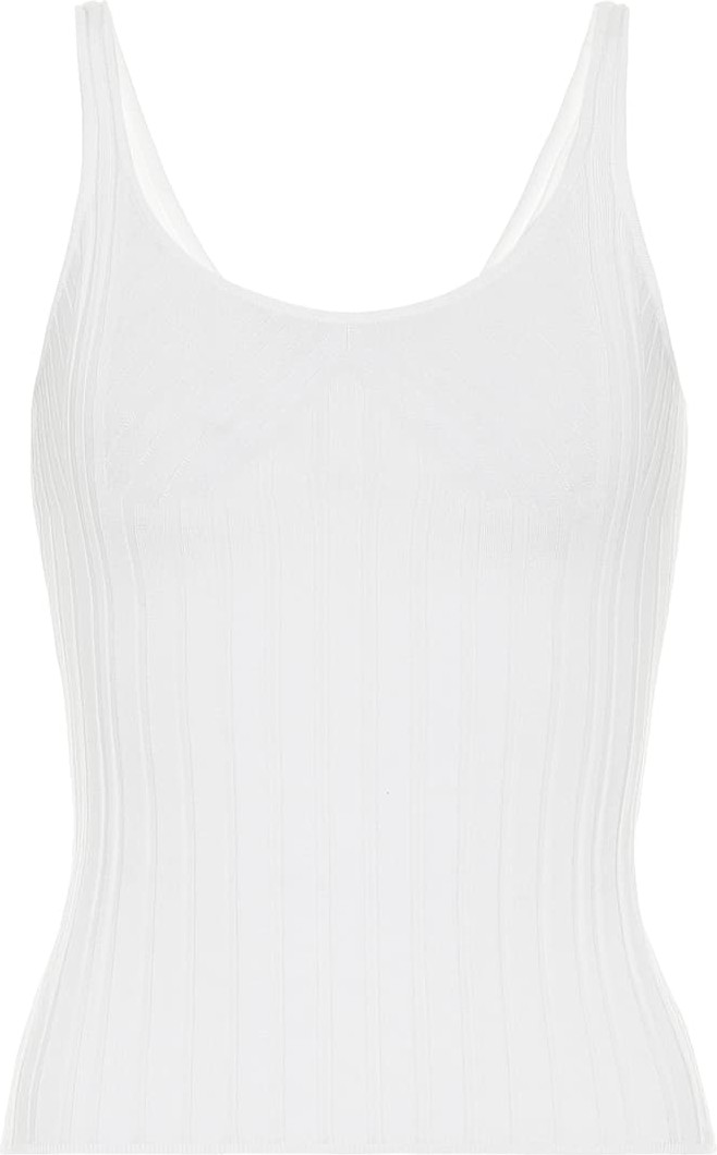 Gabriela Hearst Clio ribbed wool-blend tank top