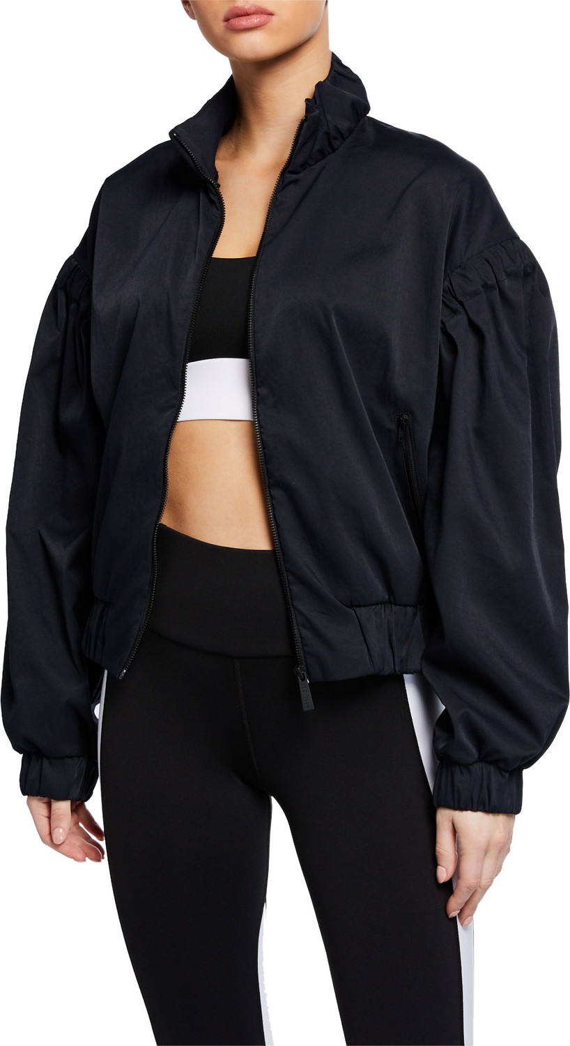 MICHI Werl Cinched Drop-Shoulder Activewear Jacket