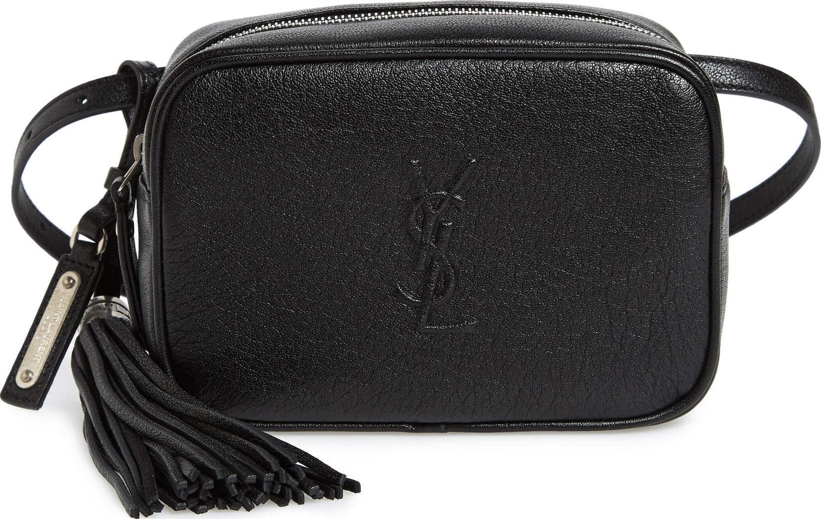 Saint Laurent Loulou Tassel Leather Belt Bag