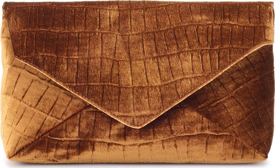 Dries Van Noten Velvet clutch
