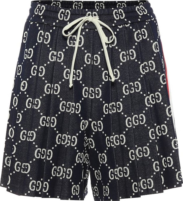 Gucci GG cotton jacquard shorts