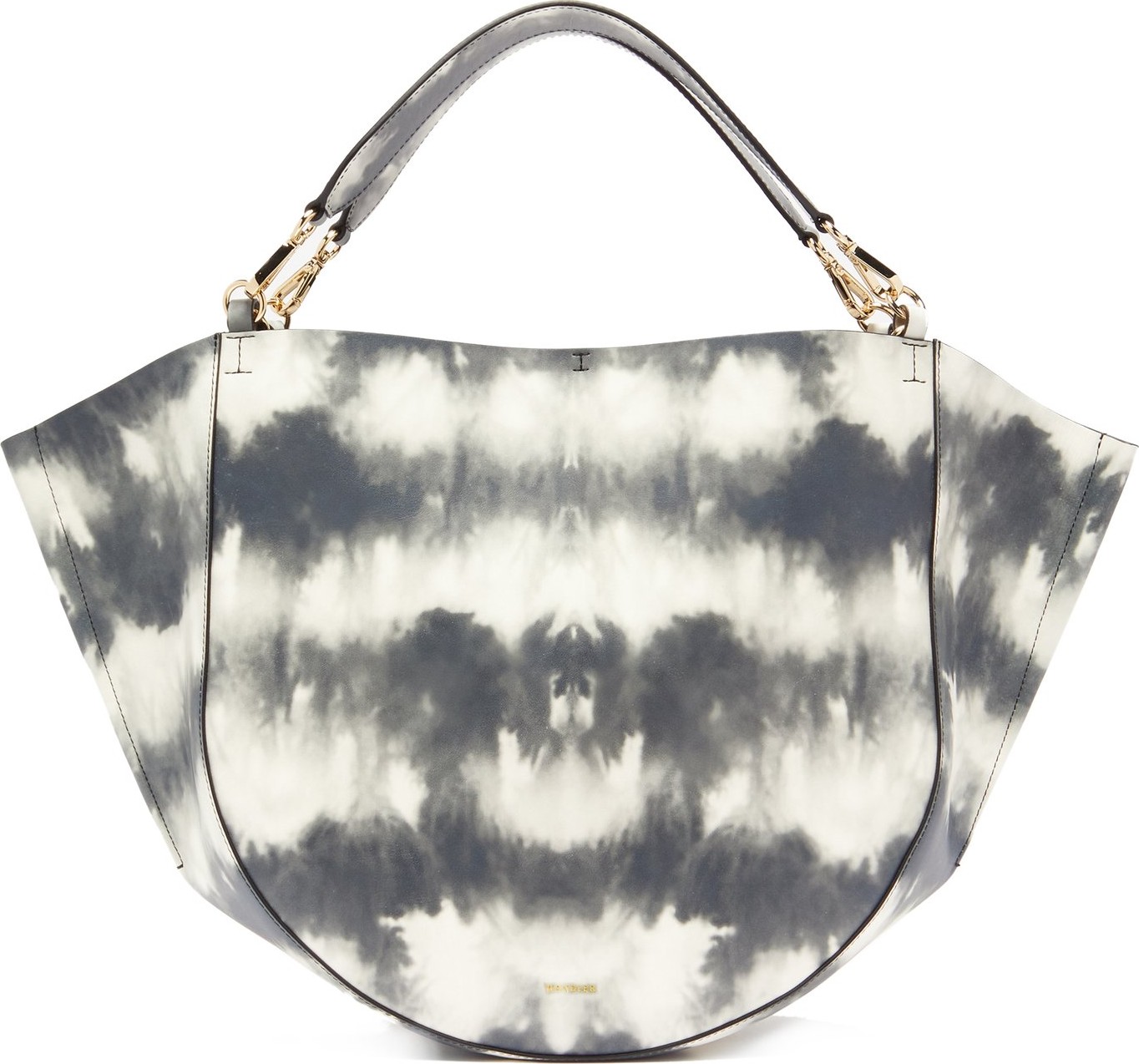 Wandler Mia tie-dye leather tote bag