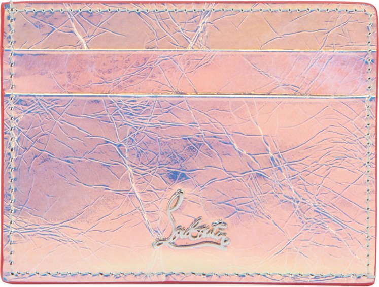 Christian Louboutin Kios Banquise Metal Loubi Card Case