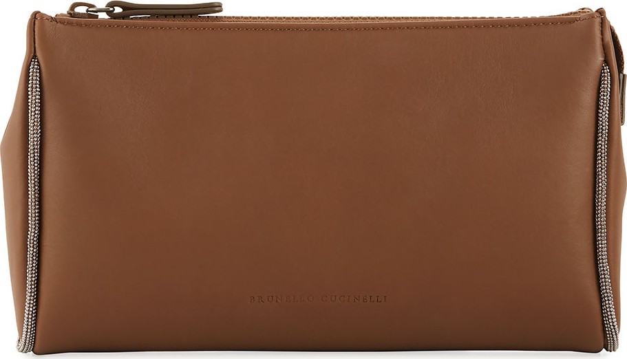 Brunello Cucinelli Smooth Leather Passport Holder