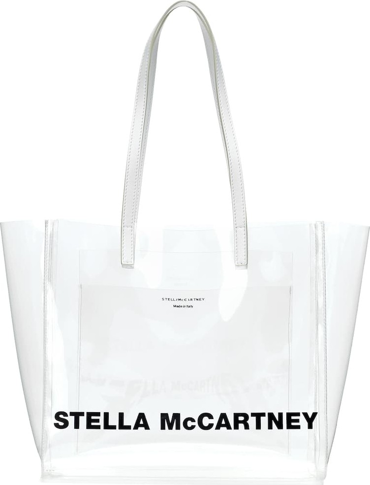 Stella McCartney Logo transparent tote