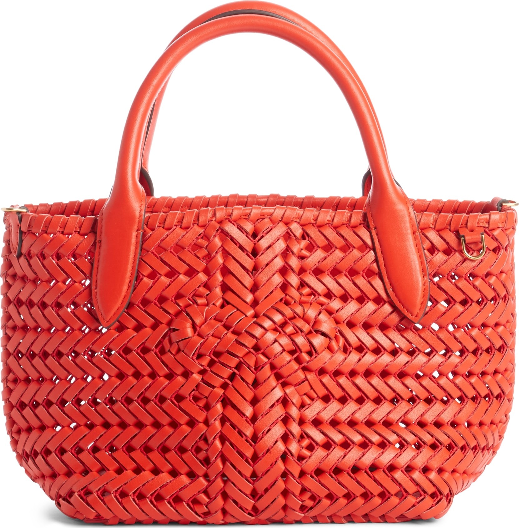 Anya Hindmarch Mini Neeson Woven Leather Tote