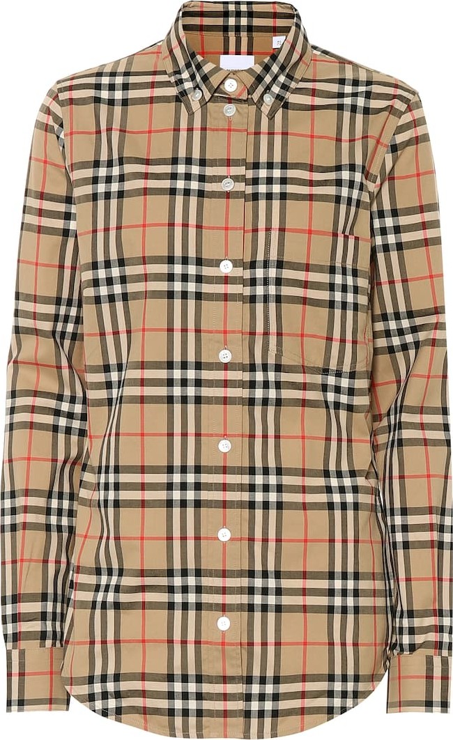 Burberry London England Check cotton shirt