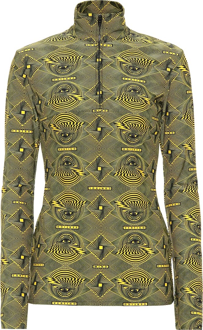 Kwaidan Editions Vertigo printed jersey top