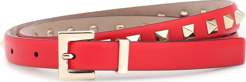 Valentino Valentino Garavani Rockstud leather belt