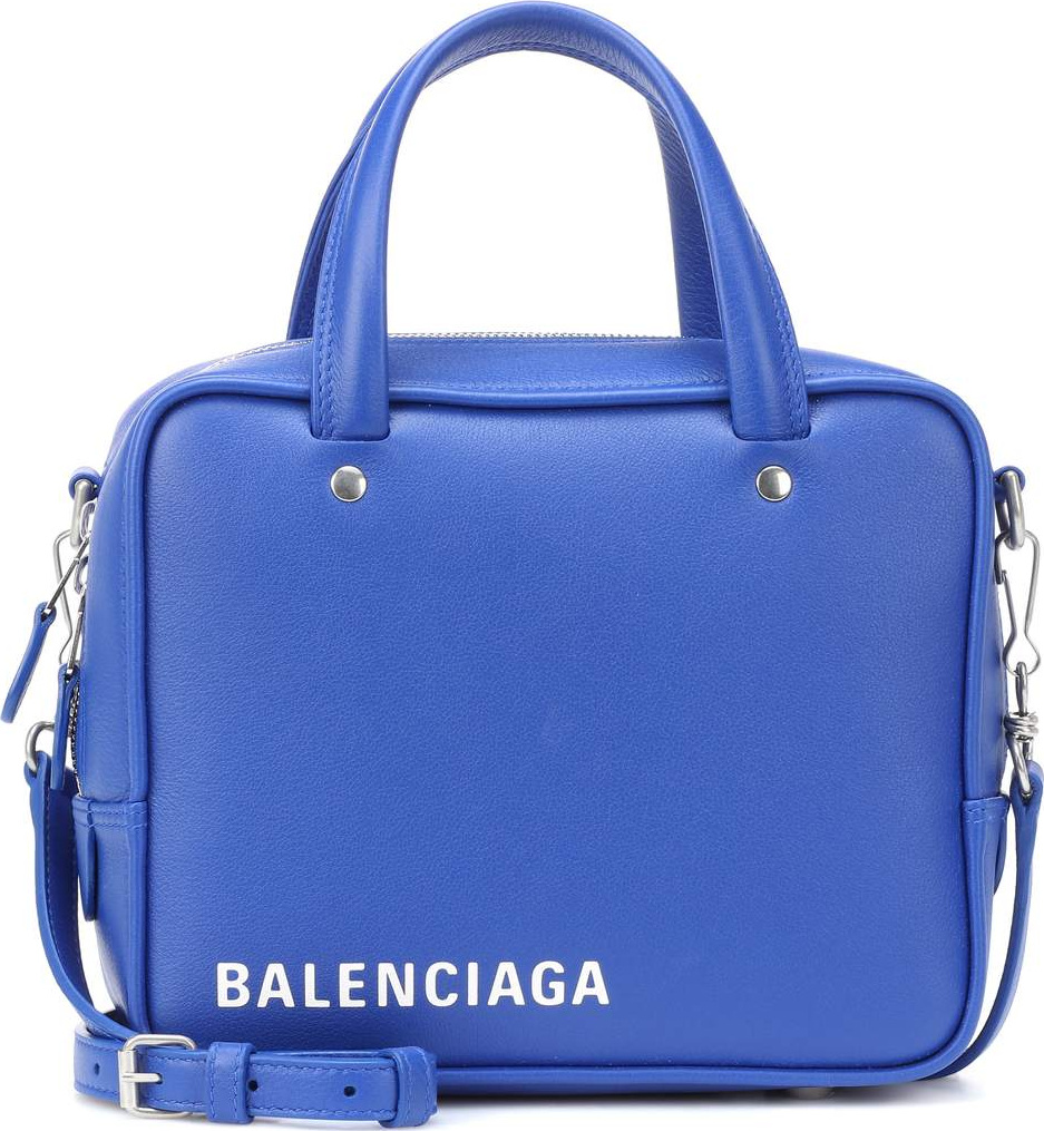 Balenciaga Triangle Square XS leather shoulder bag