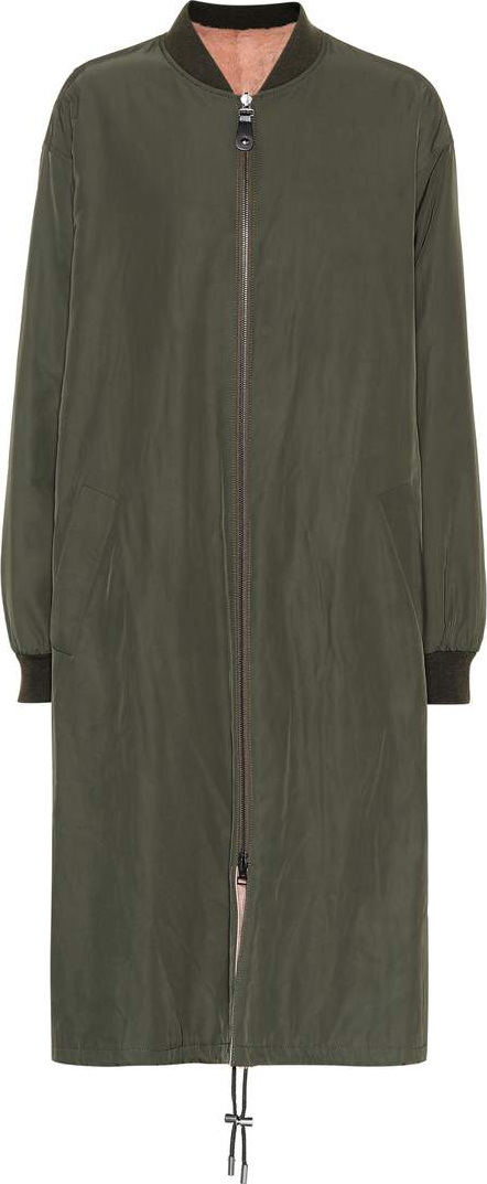 Army By Yves Salomon Reversible fur and cotton coat