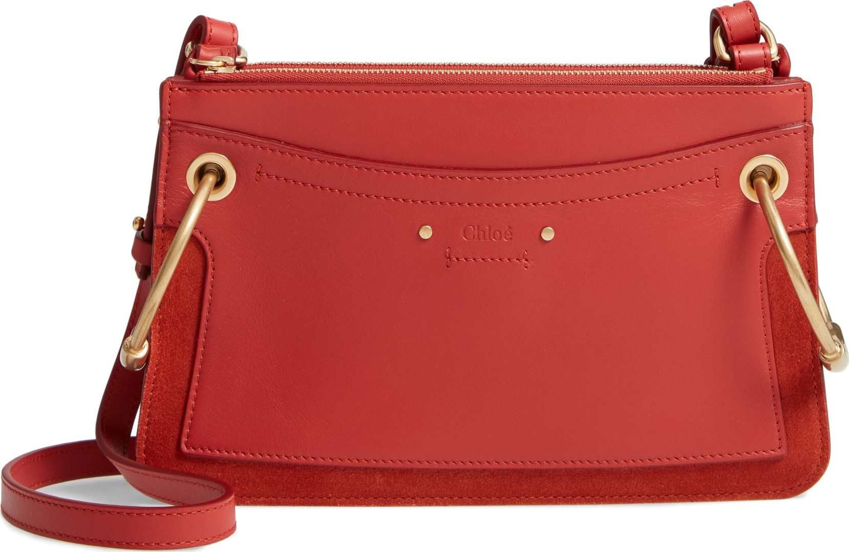 Chloe Small Roy Leather Crossbody Bag