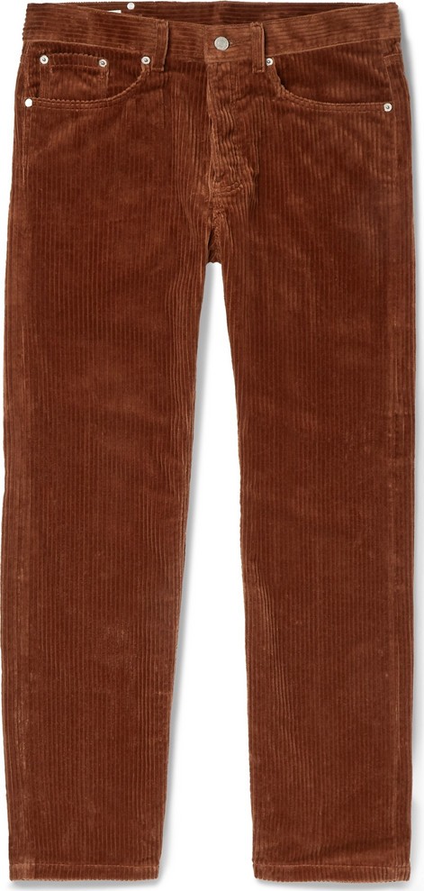 Dries Van Noten Cotton-Corduroy Trousers