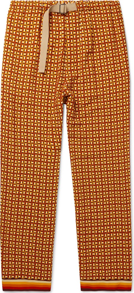 Dries Van Noten Printed Woven Trousers