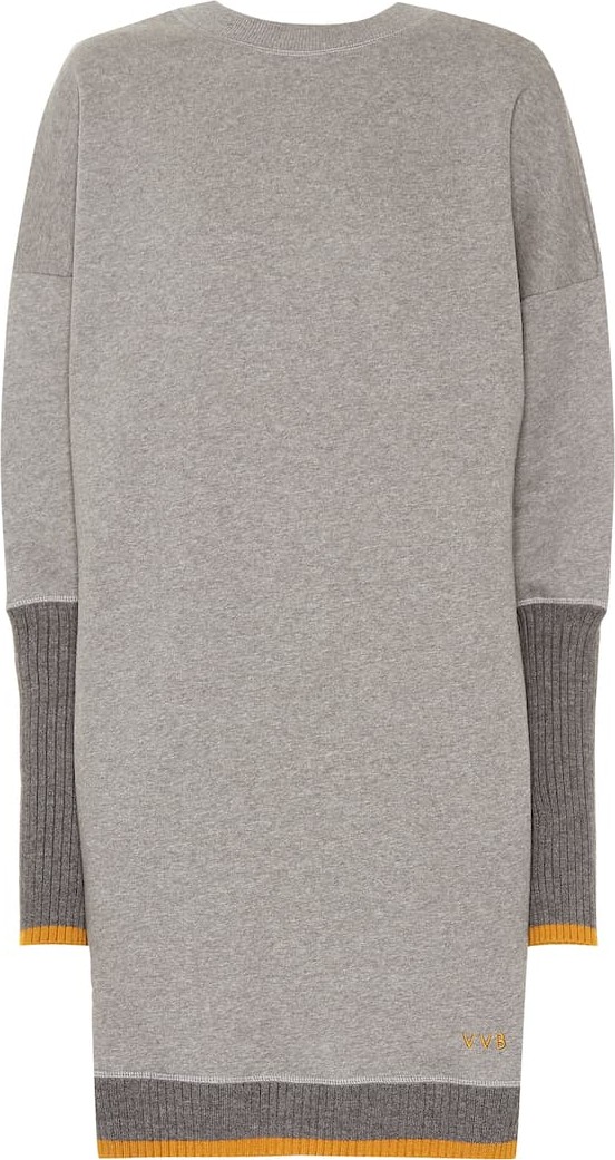 VICTORIA, VICTORIA BECKHAM Cotton sweater dress