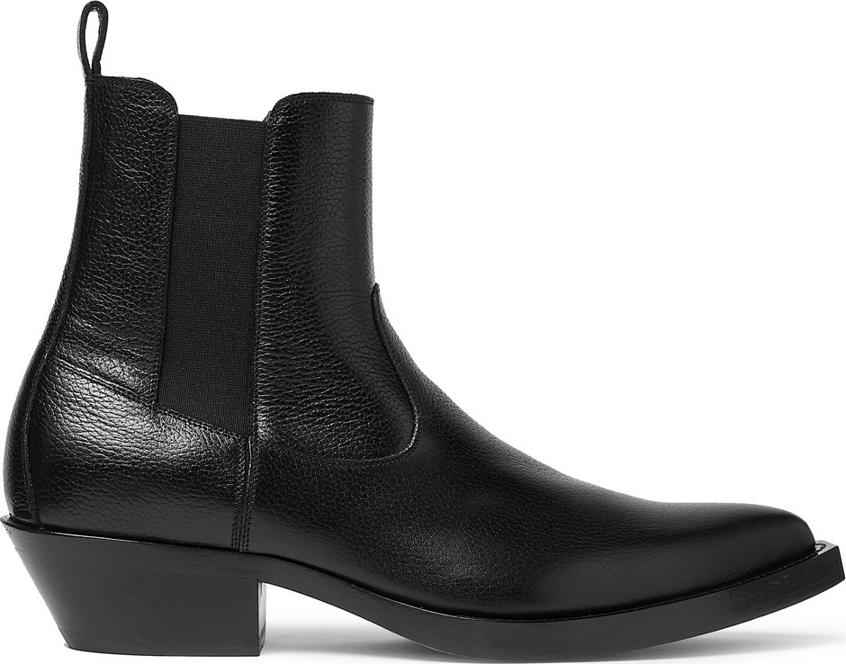 Givenchy Texas Full-Grain Leather Chelsea Boots
