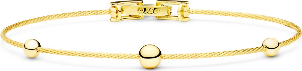 Paul Morelli Unity Wire Sphere Bead Bracelet in 18K Gold