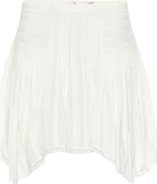 Isabel Marant Etoile Prandali cotton-voile miniskirt
