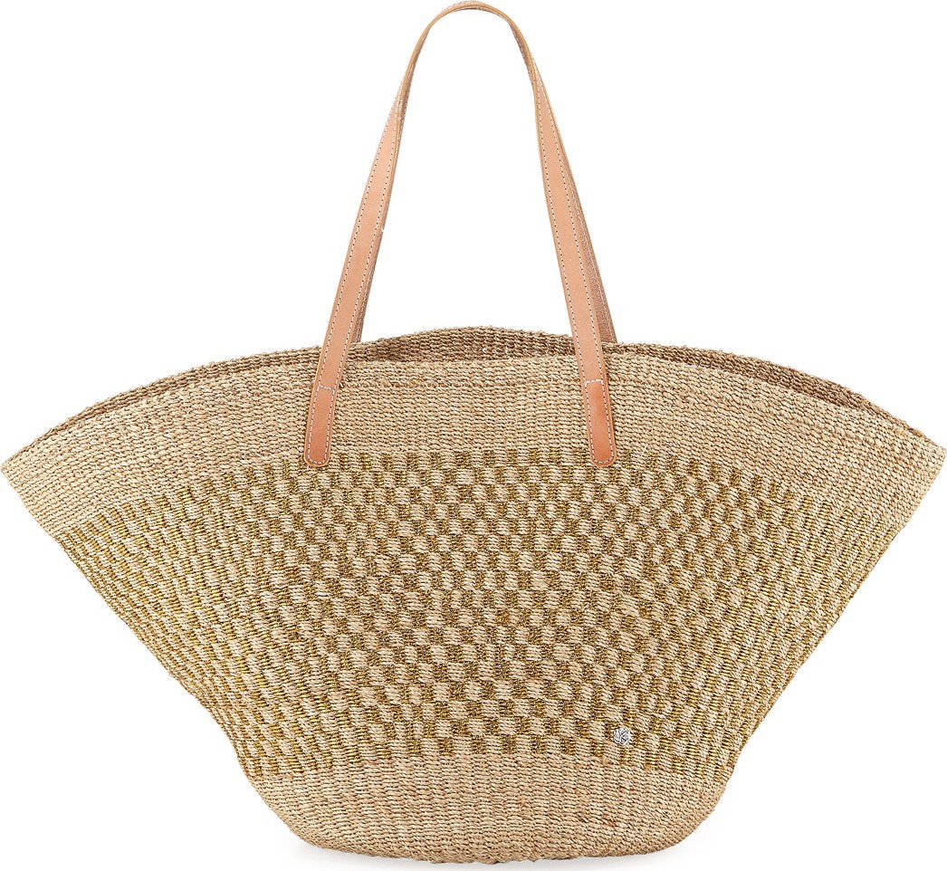 Flora Bella Nisida Abaca Shoulder Tote Bag