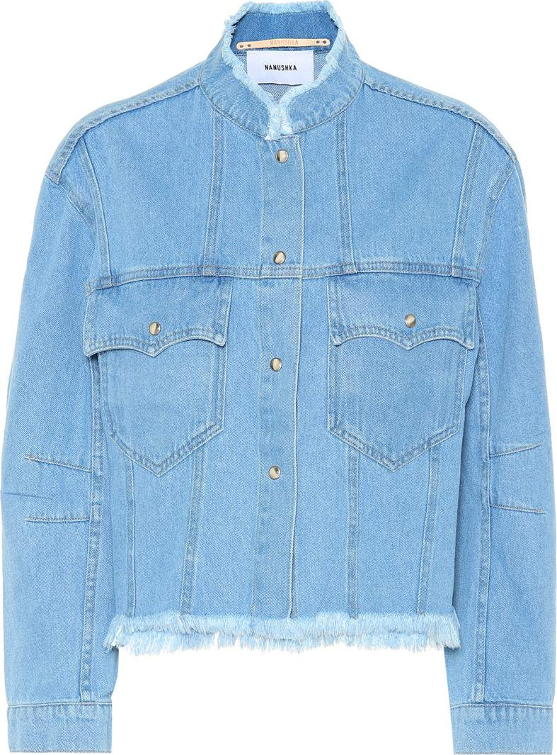 Nanushka Cyphre denim jacket