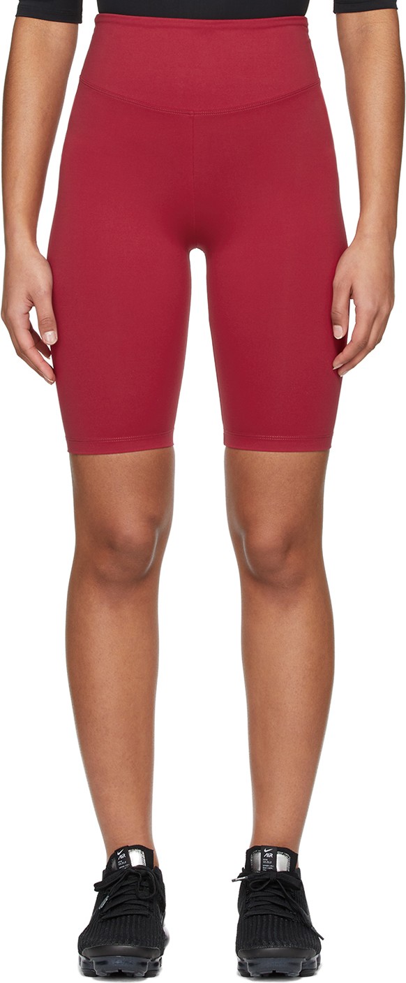 Ernest Leoty Red Adelaide Biker Shorts