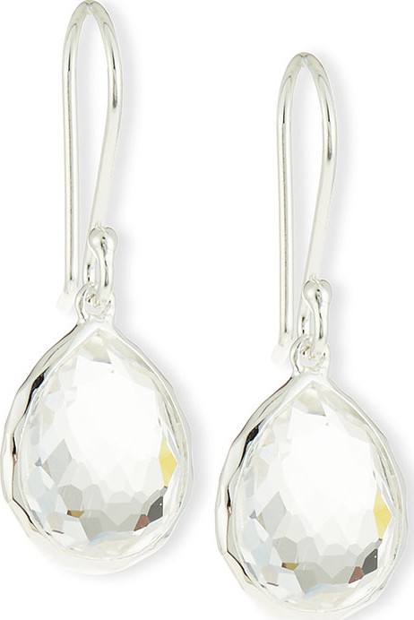 IPPOLITA Sterling Silver Teeny Crystal Teardrop Earrings