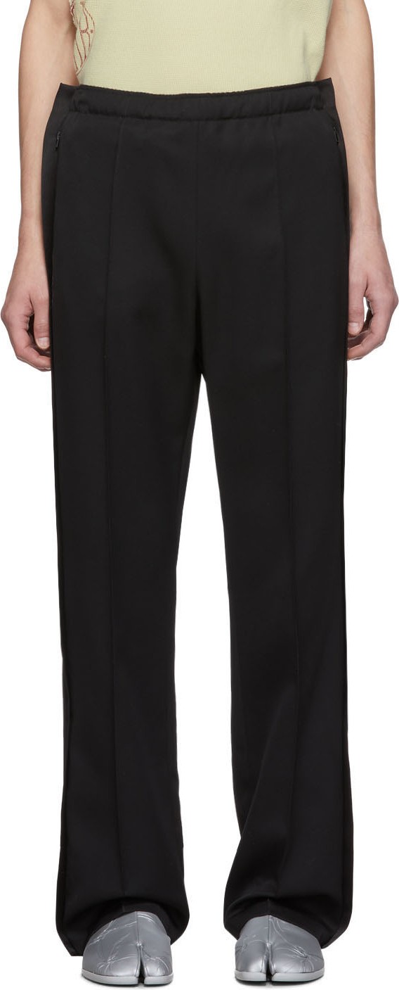 Maison Margiela Black Relaxed Trousers